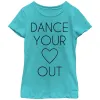 Girl's CHIN UP Dance Your Heart Out T-Shirt sold by Chin Up Apparel