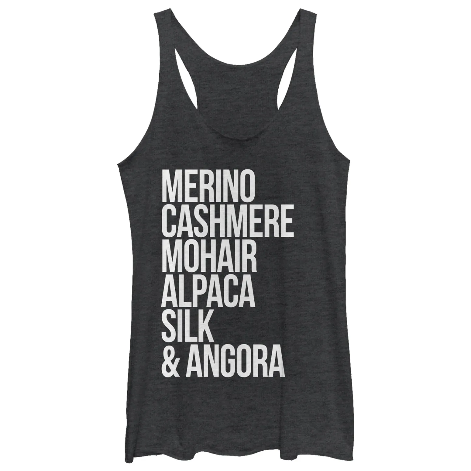 Women's CHIN UP Luxury Fabric Yarn Racerback Tank Top sold by Chin Up Apparel