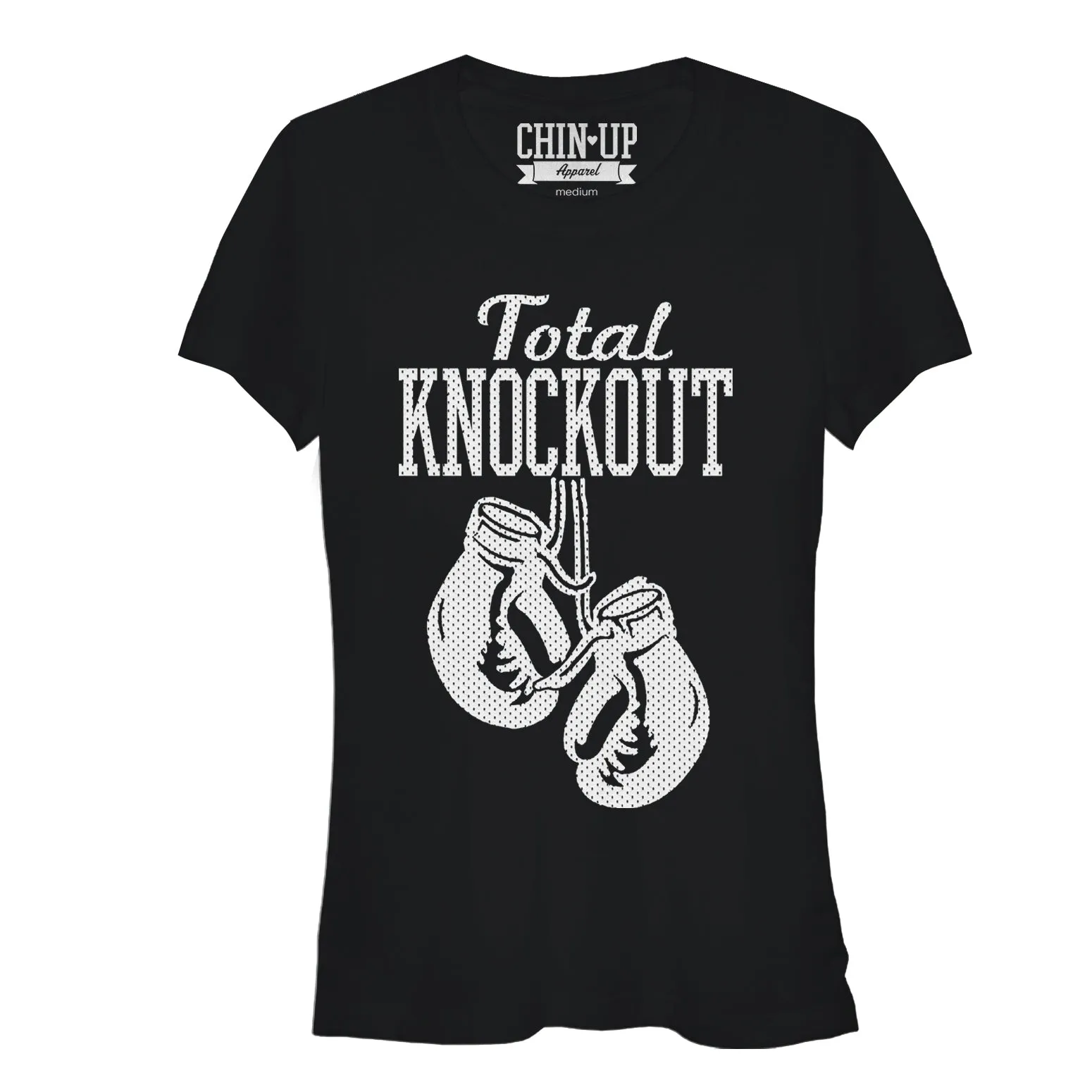 Junior's CHIN UP Total Knockout T-Shirt sold by Chin Up Apparel