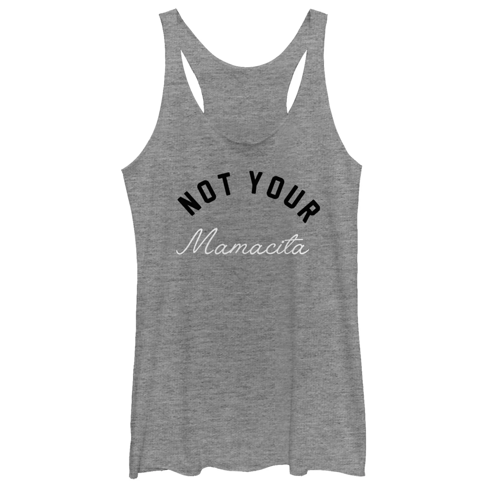 Women's CHIN UP Not Your Mamacita Racerback Tank Top sold by Chin Up Apparel