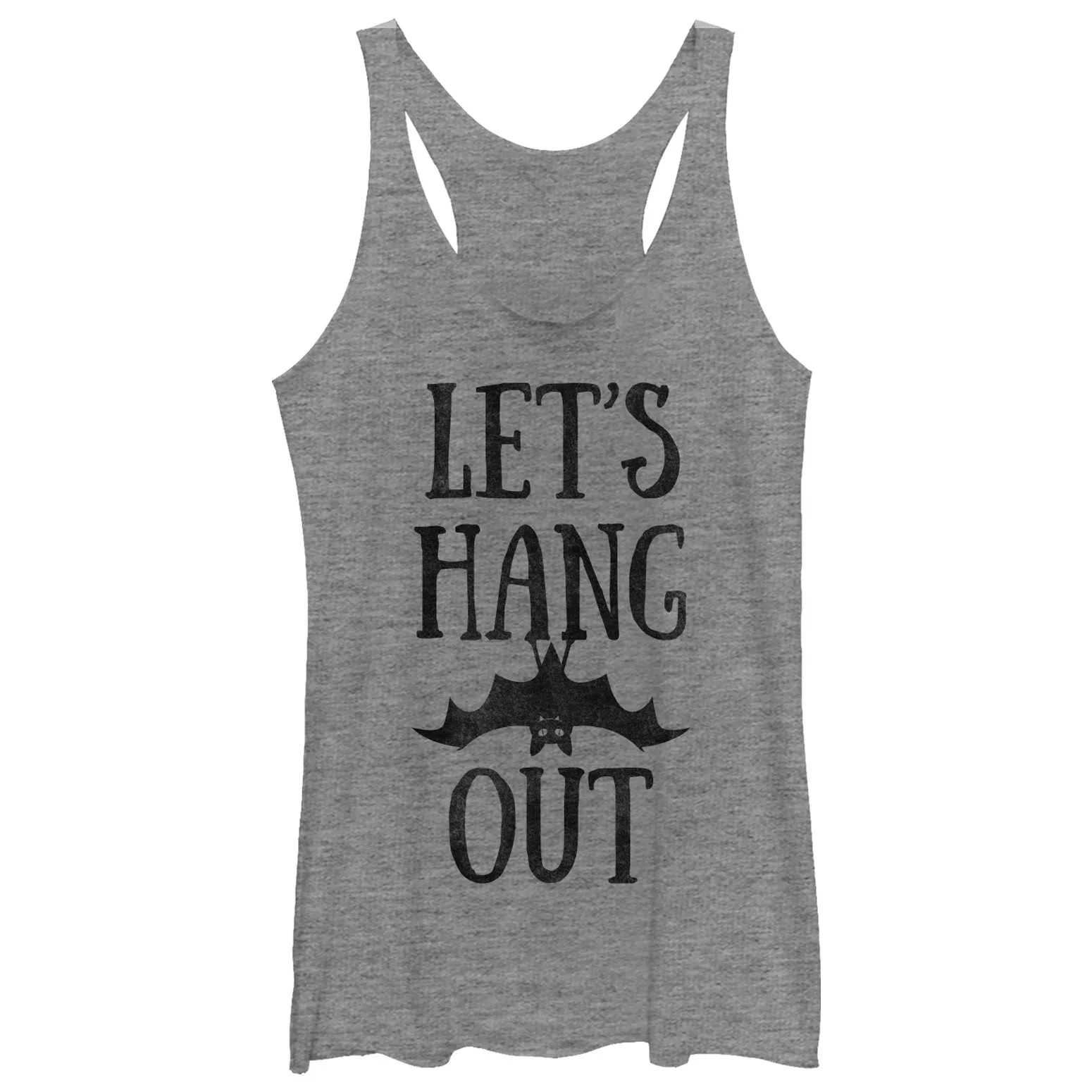 Women's CHIN UP Halloween Hang Out Bat Racerback Tank Top sold by Chin Up Apparel