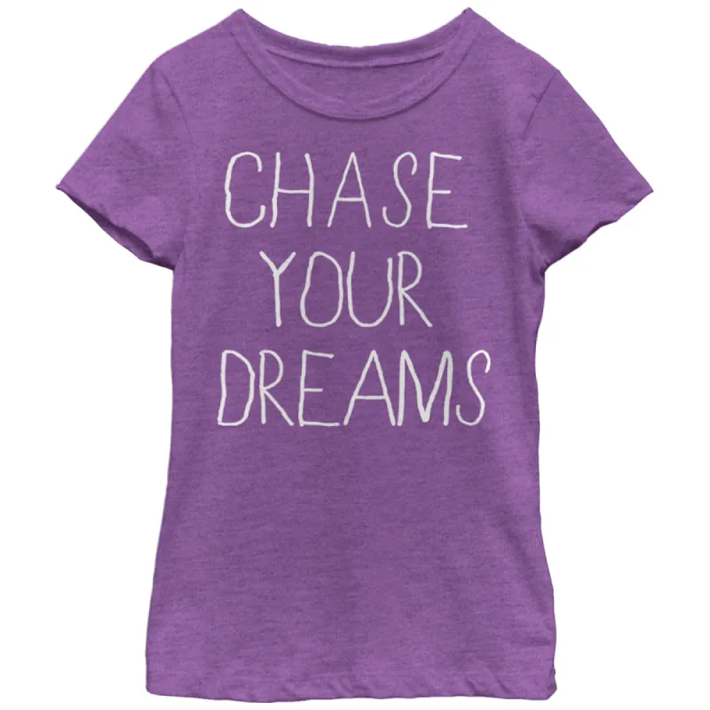 Girl's CHIN UP Chase Your Dreams T-Shirt sold by Chin Up Apparel