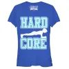 Junior's CHIN UP Hard Core T-Shirt sold by Chin Up Apparel