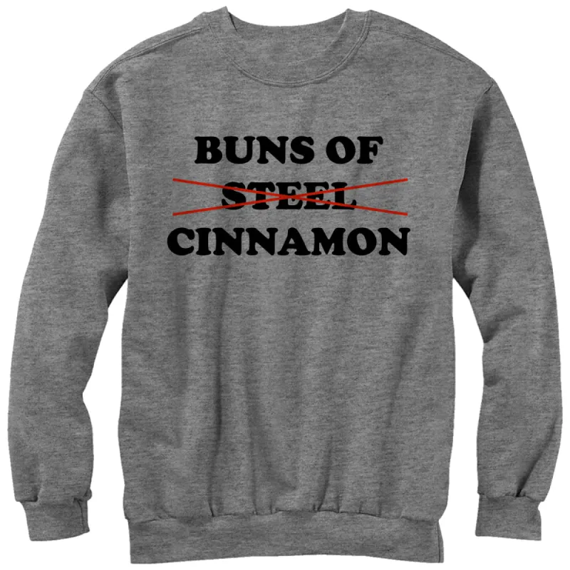 Women's CHIN UP Buns of Cinnamon Sweatshirt made by Chin Up Apparel