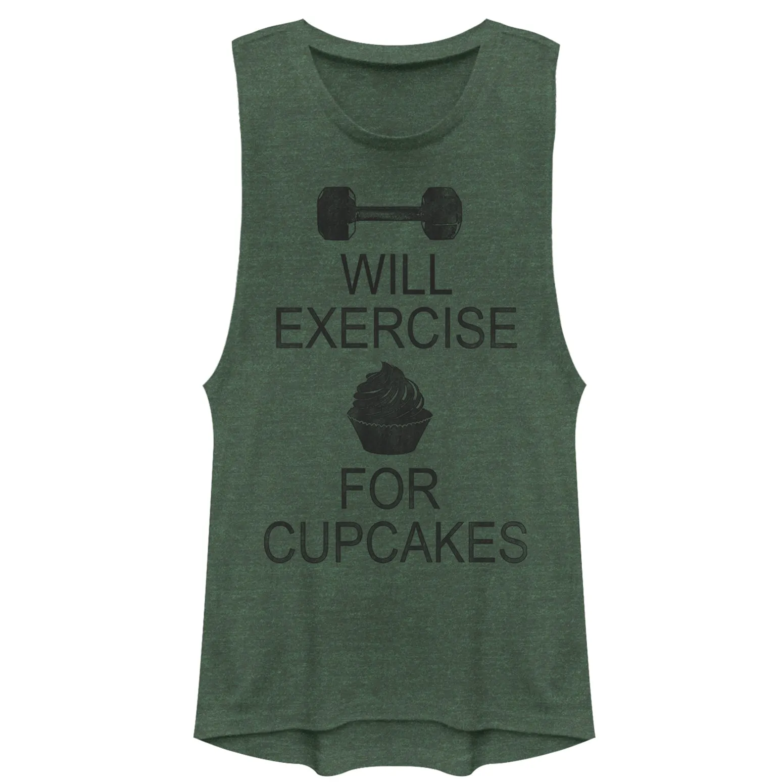 Junior's CHIN UP Cupcake Festival Muscle Tee sold by Chin Up Apparel