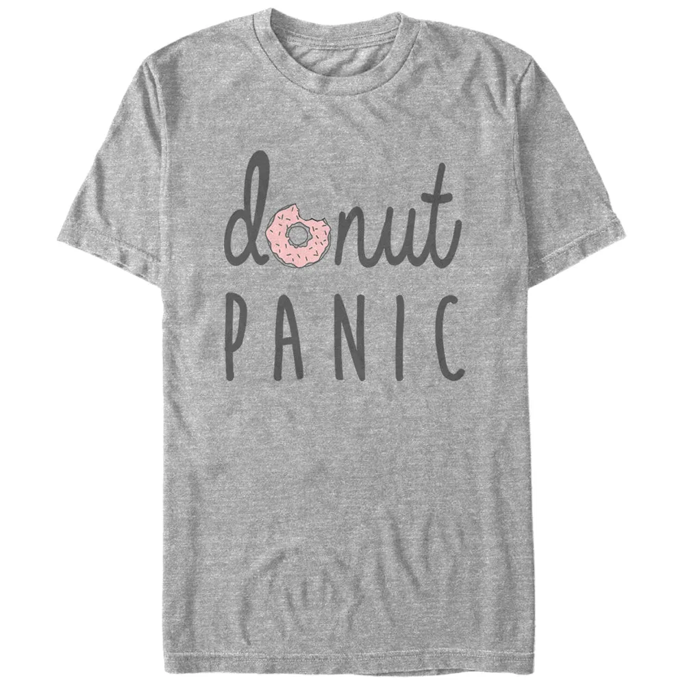 Women's CHIN UP Donut Panic Boyfriend Tee sold by Chin Up Apparel