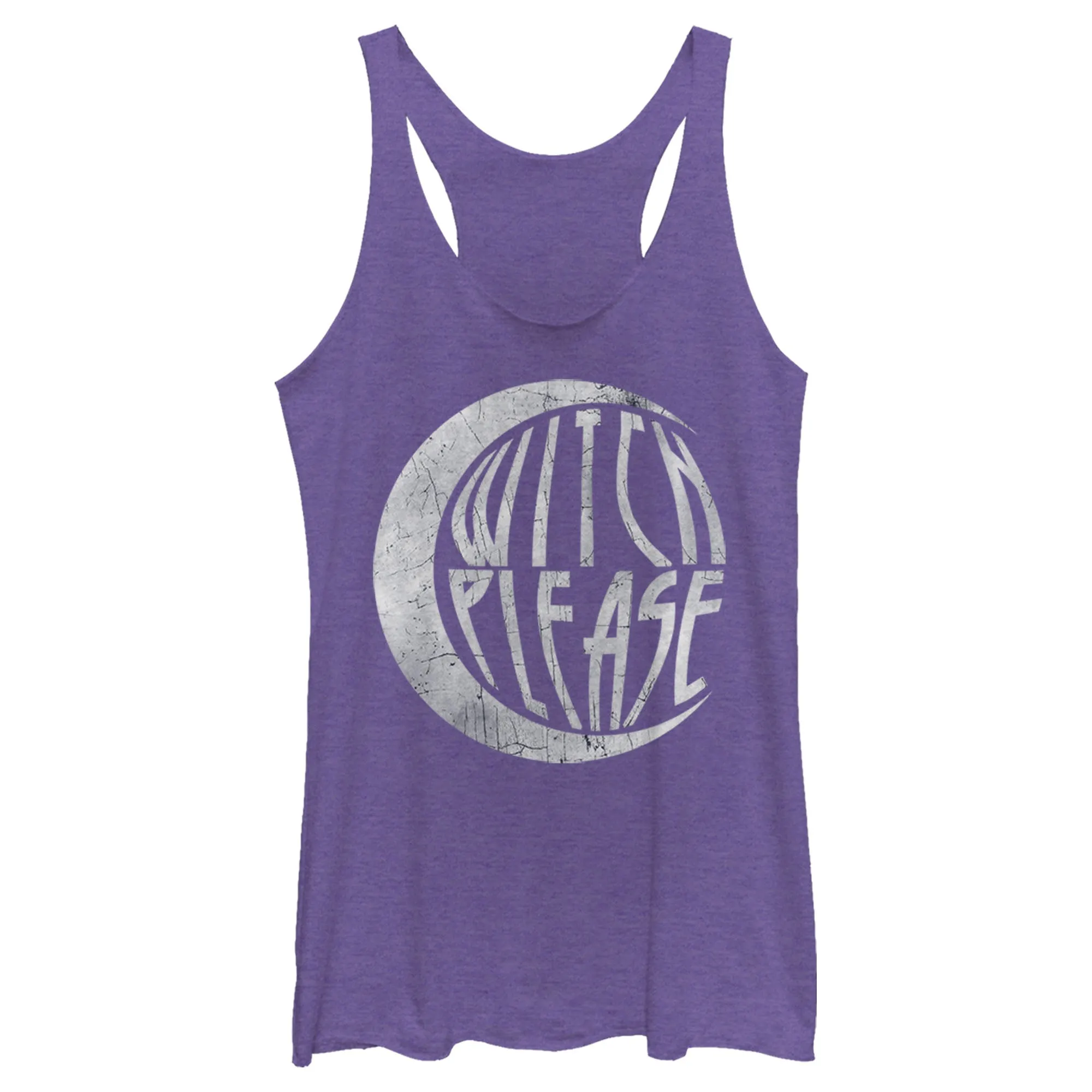 Women's CHIN UP Halloween Witch Please Racerback Tank Top sold by Chin Up Apparel product image thumbnail 3