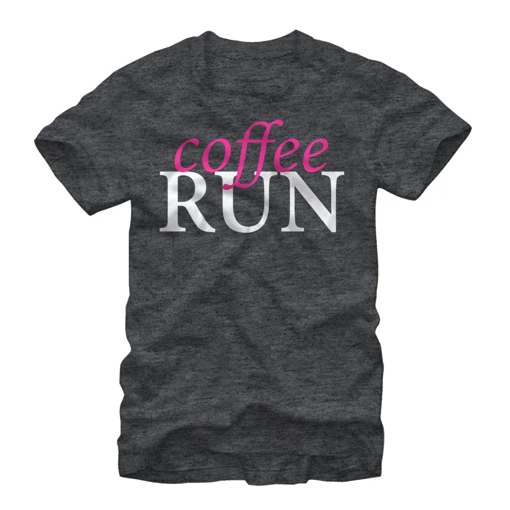 Women's CHIN UP Coffee Run Boyfriend Tee sold by Chin Up Apparel