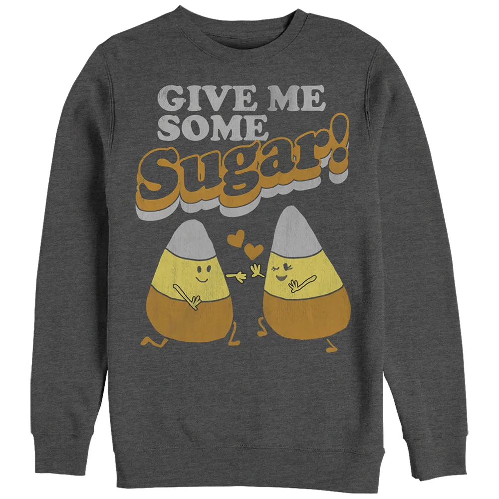 Women's CHIN UP Halloween Candy Corn Sugar Sweatshirt sold by Chin Up Apparel