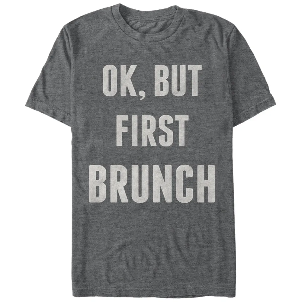 Women's CHIN UP Brunch First Boyfriend Tee sold by Chin Up Apparel