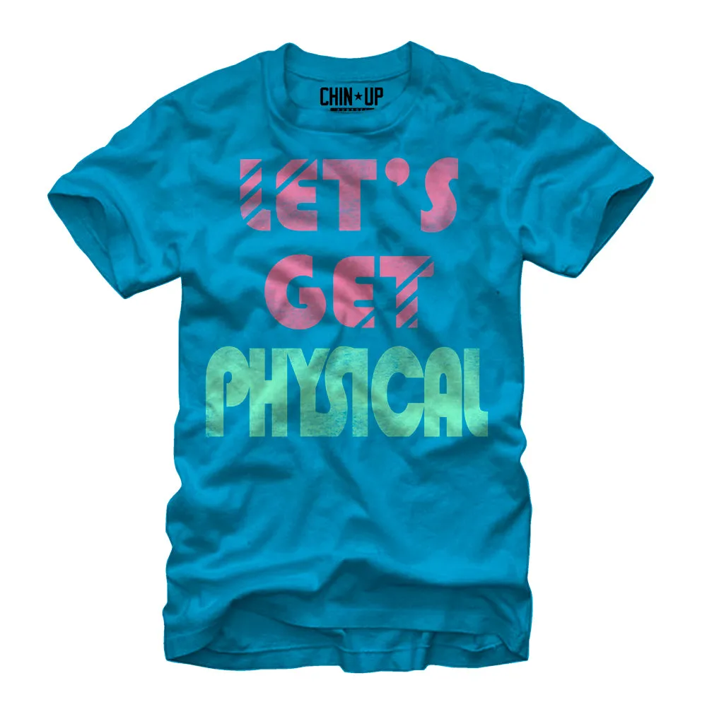 Women's CHIN UP Let's Get Physical Boyfriend Tee sold by Chin Up Apparel