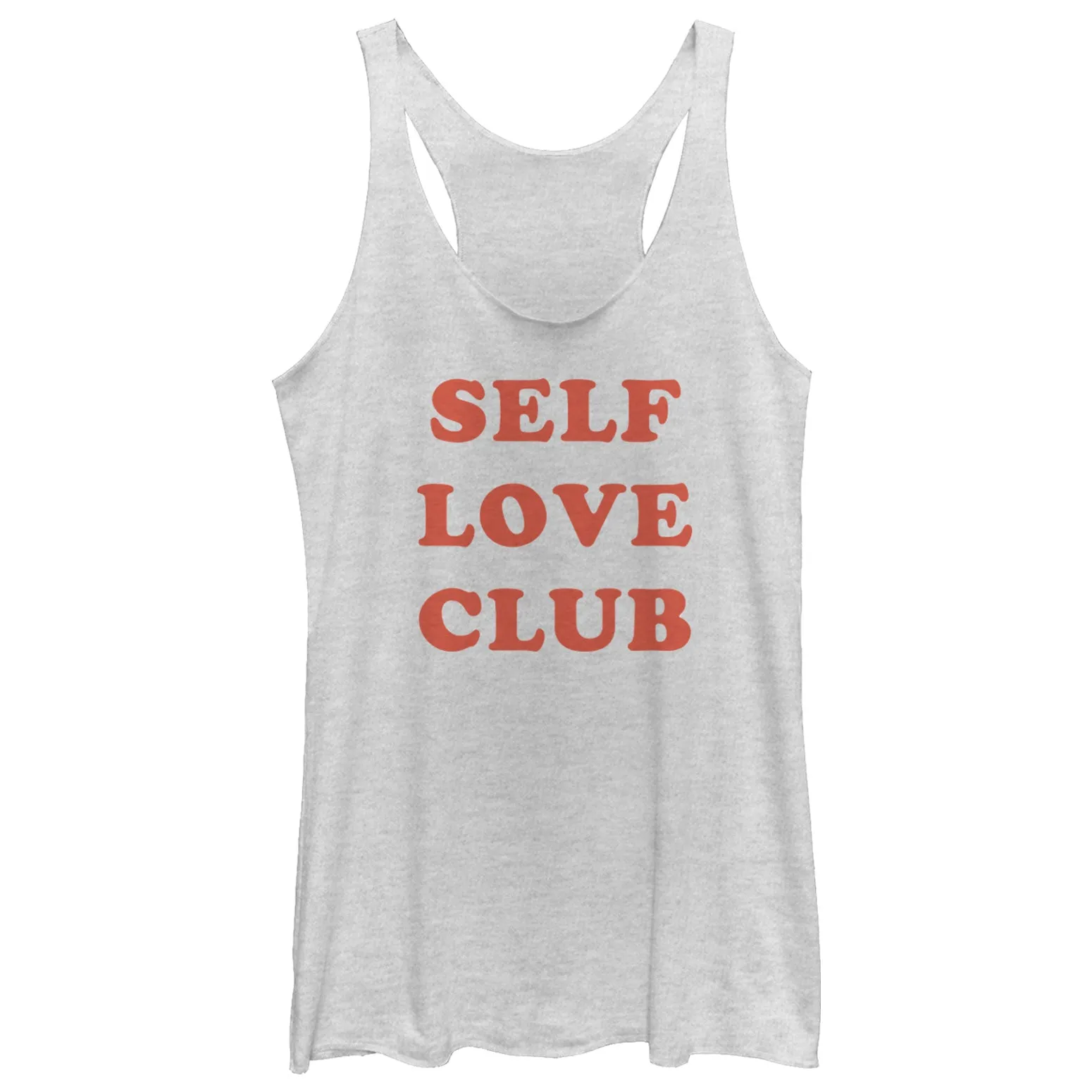 Women's CHIN UP Self Love Club Racerback Tank Top sold by Chin Up Apparel