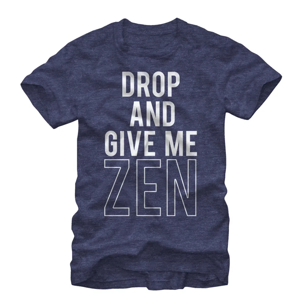 Women's CHIN UP Drop and Give Me Zen Boyfriend Tee sold by Chin Up Apparel