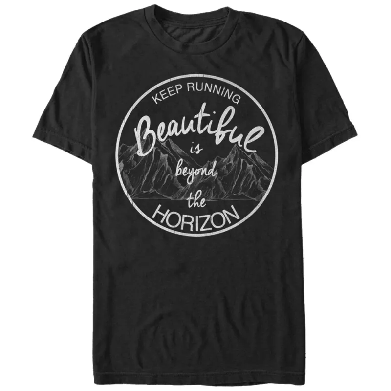 Women's CHIN UP Beautiful Beyond Horizon Boyfriend Tee sold by Chin Up Apparel