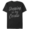 Women's CHIN UP Shop Until You Drop Boyfriend Tee sold by Chin Up Apparel