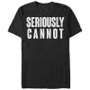 Women's CHIN UP Seriously Cannot Boyfriend Tee sold by Chin Up Apparel