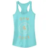 Junior's CHIN UP Gym and Juice Racerback Tank Top sold by Chin Up Apparel