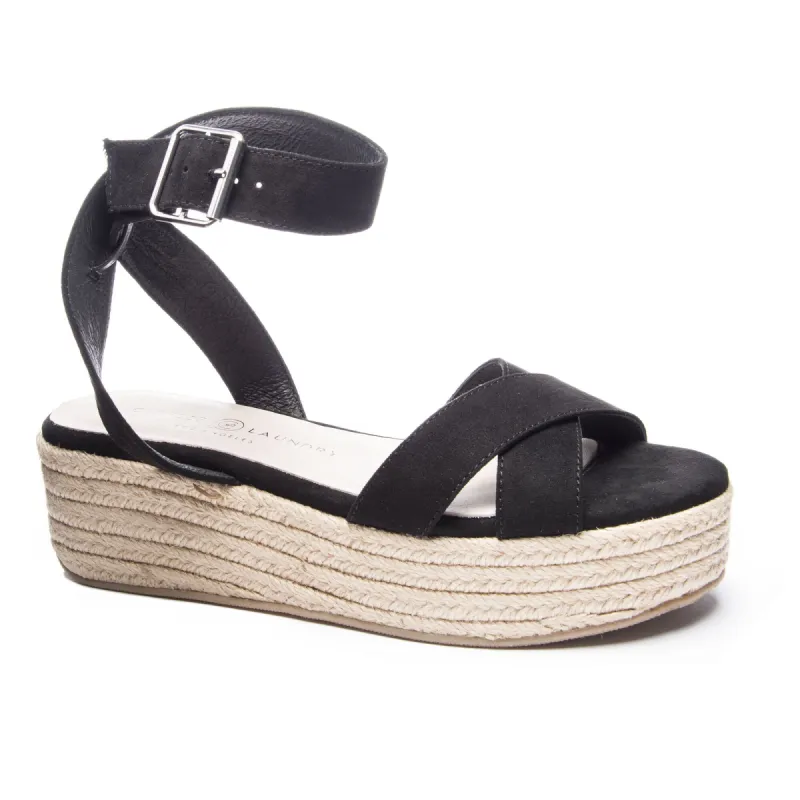 Zala Wedge Sandal sold by Chinese Laundry