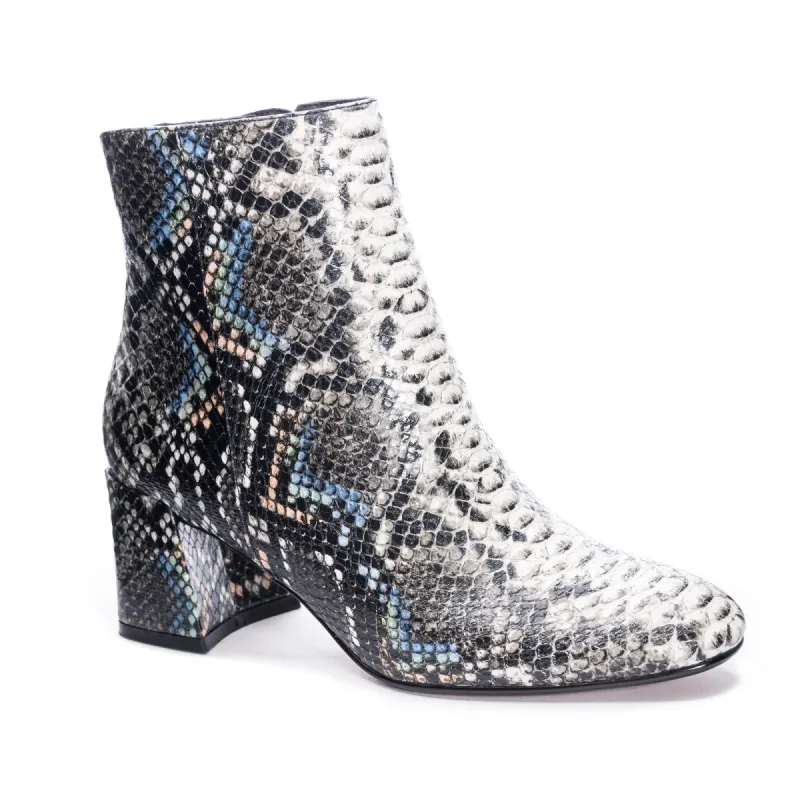 Daria Mars Snake Bootie sold by Chinese Laundry