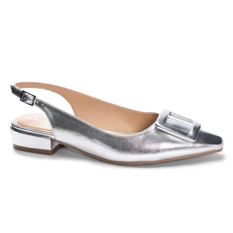 Sweetie Metallic Slingback sold by Chinese Laundry