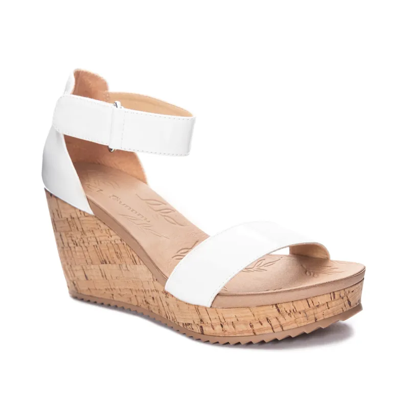 Kaya Cork Wedge Sandal sold by Chinese Laundry