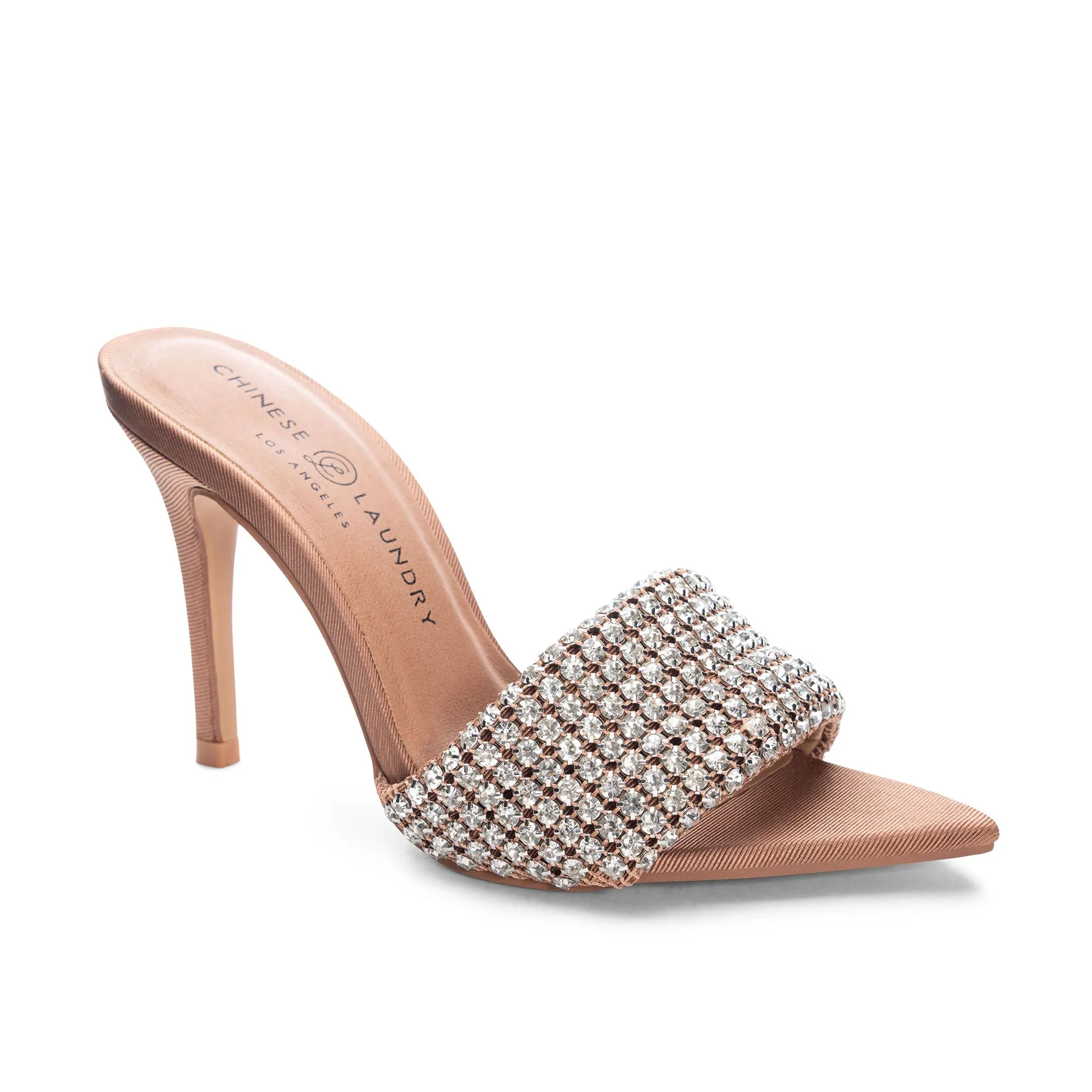 Jeepers Rhinestone Heels sold by Chinese Laundry