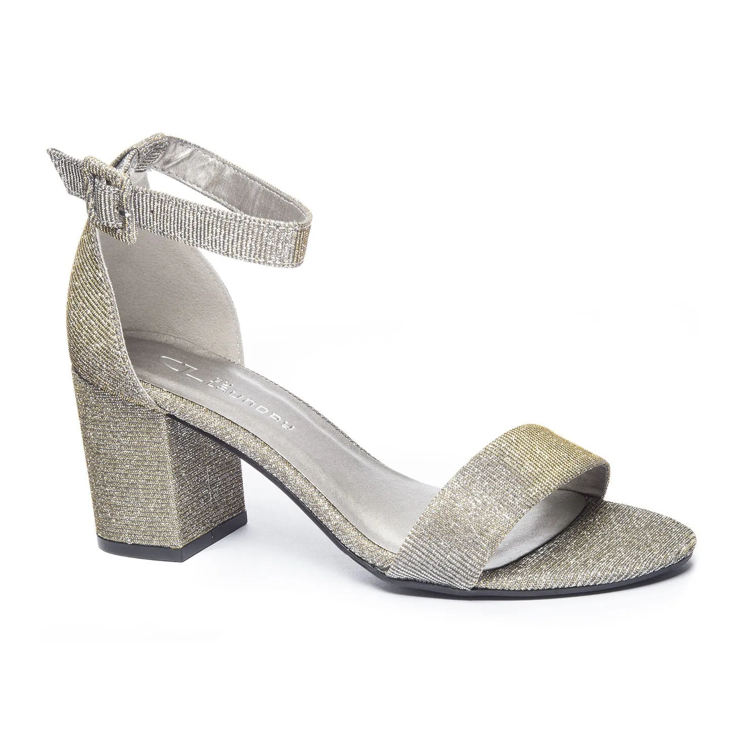 Jody Shimmer Sandal sold by Chinese Laundry