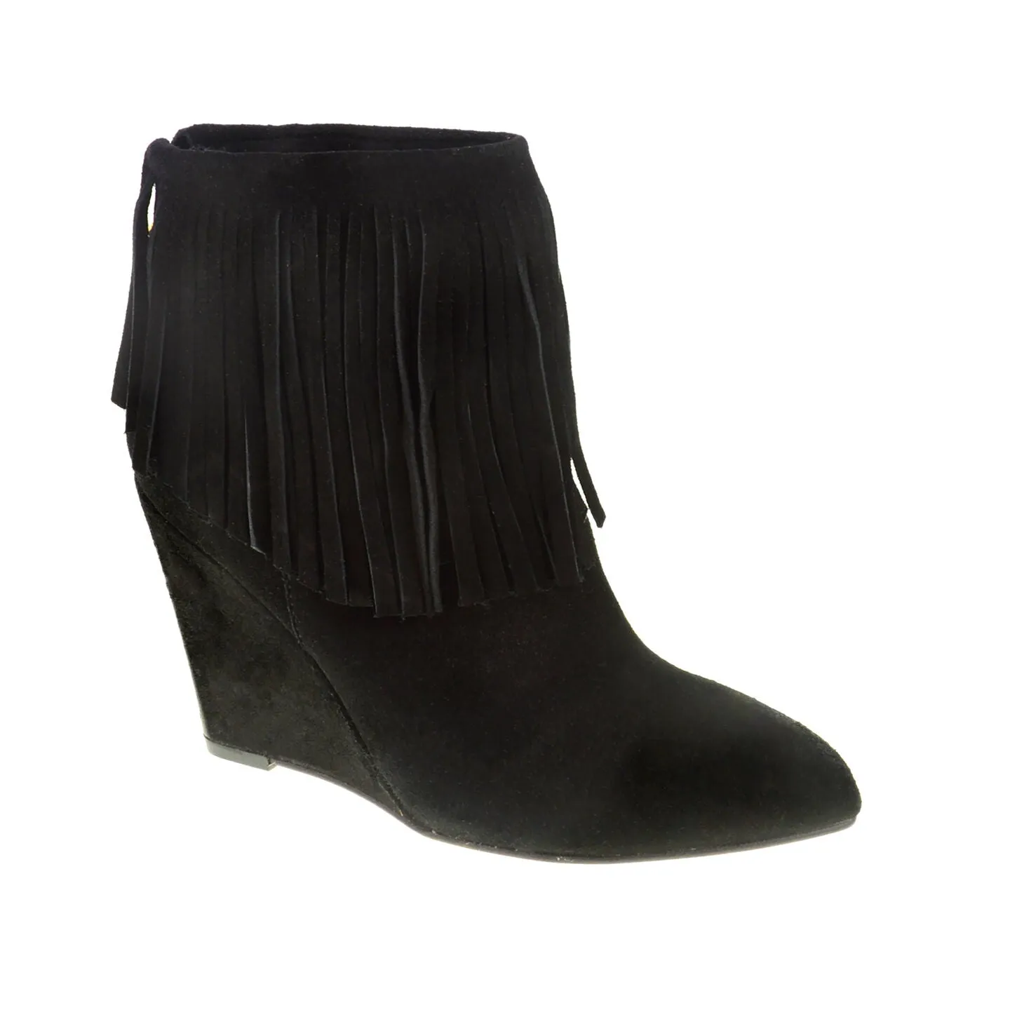Arctic Suede Pointy Toe Bootie sold by Chinese Laundry