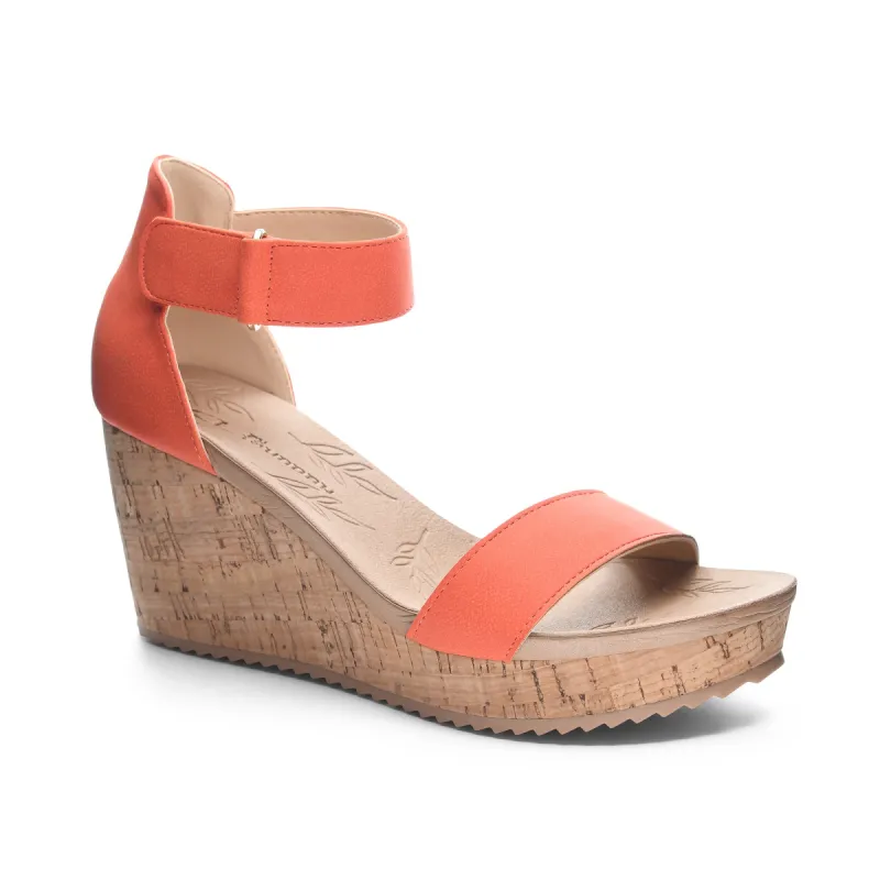 Kaya Cork Wedge Sandal sold by Chinese Laundry