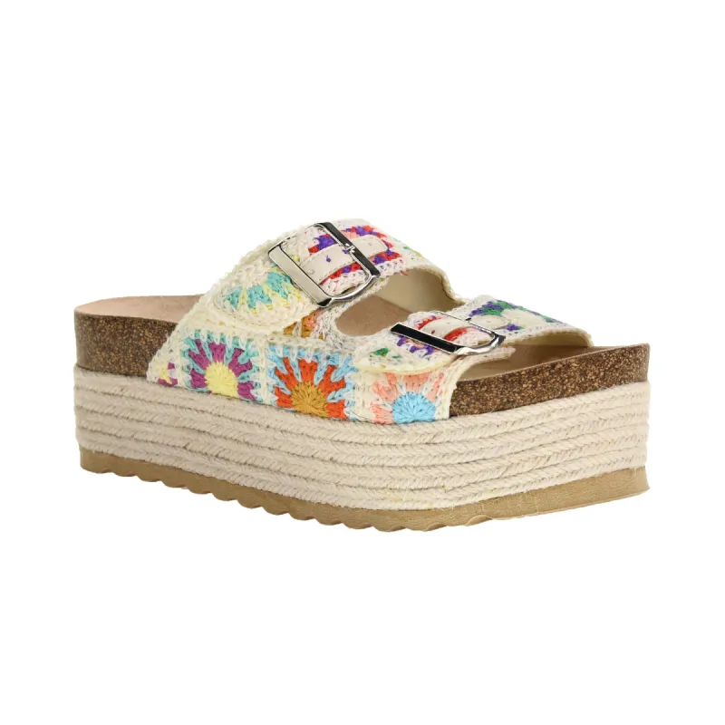 Pretends Crochet Sandal sold by Chinese Laundry