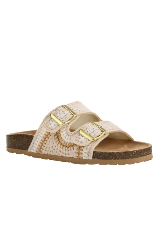 Tambour Crochet Sandal sold by Chinese Laundry