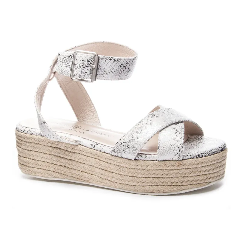 Zala Wedge Sandal sold by Chinese Laundry