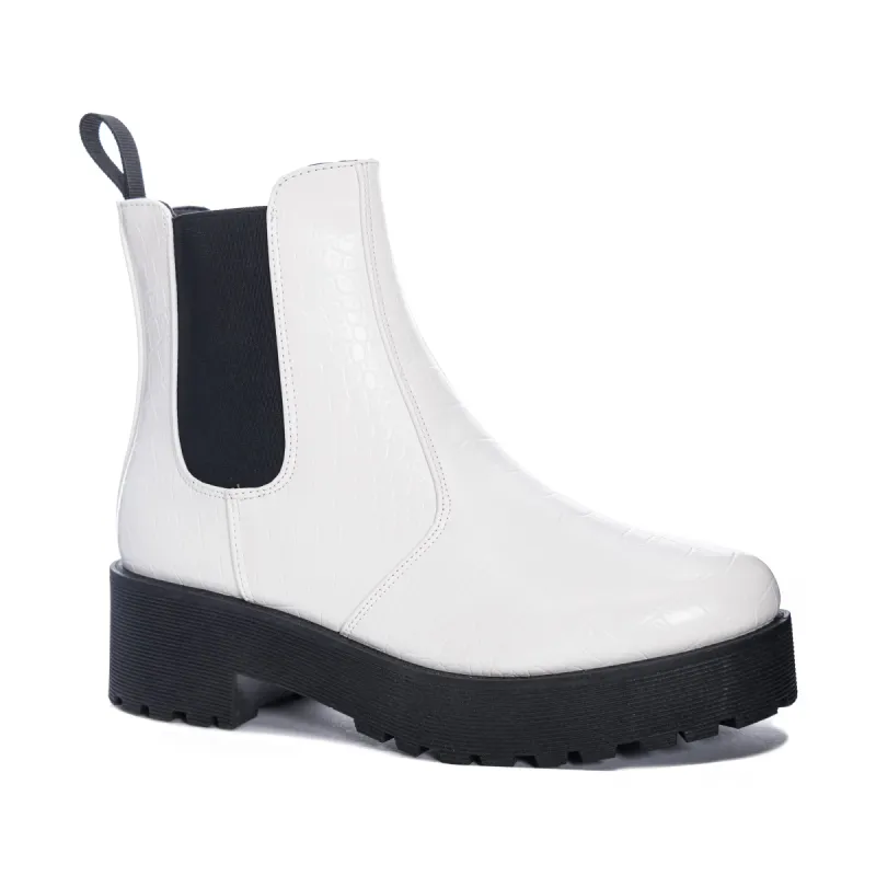 Monet Croco Bootie made by Chinese Laundry
