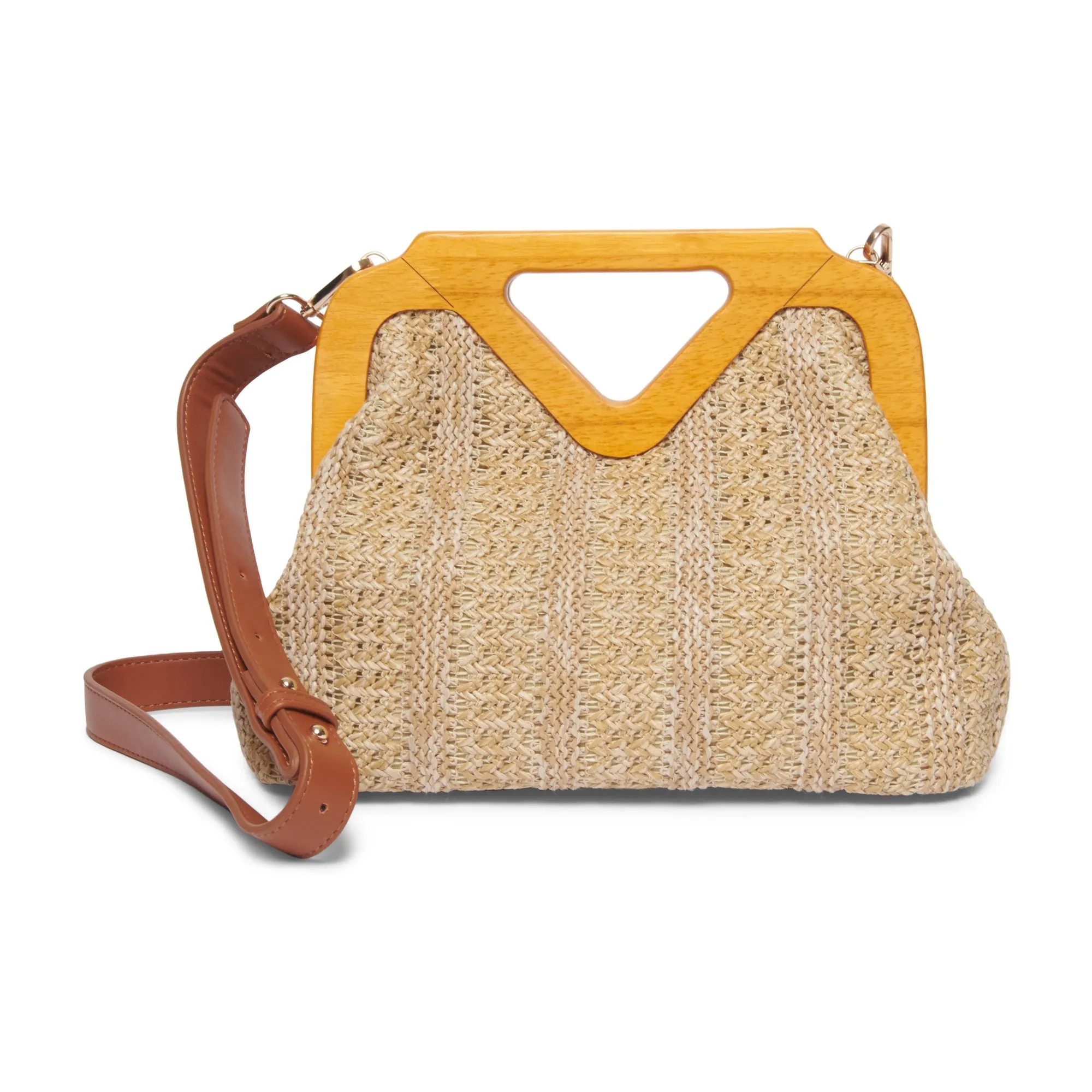 Isla Raffia Top Handle Handbag sold by Chinese Laundry product image thumbnail 2