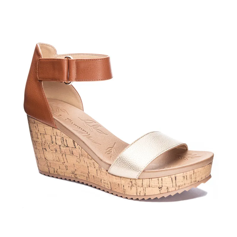 Kaya Cork Wedge Sandal sold by Chinese Laundry
