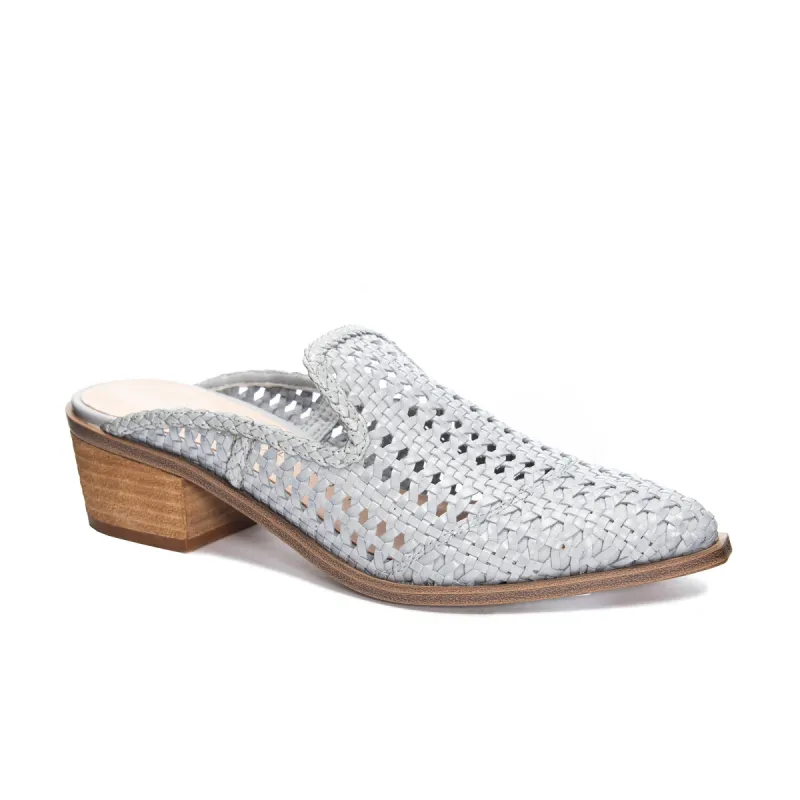 Mayflower Chain Woven Mule sold by Chinese Laundry