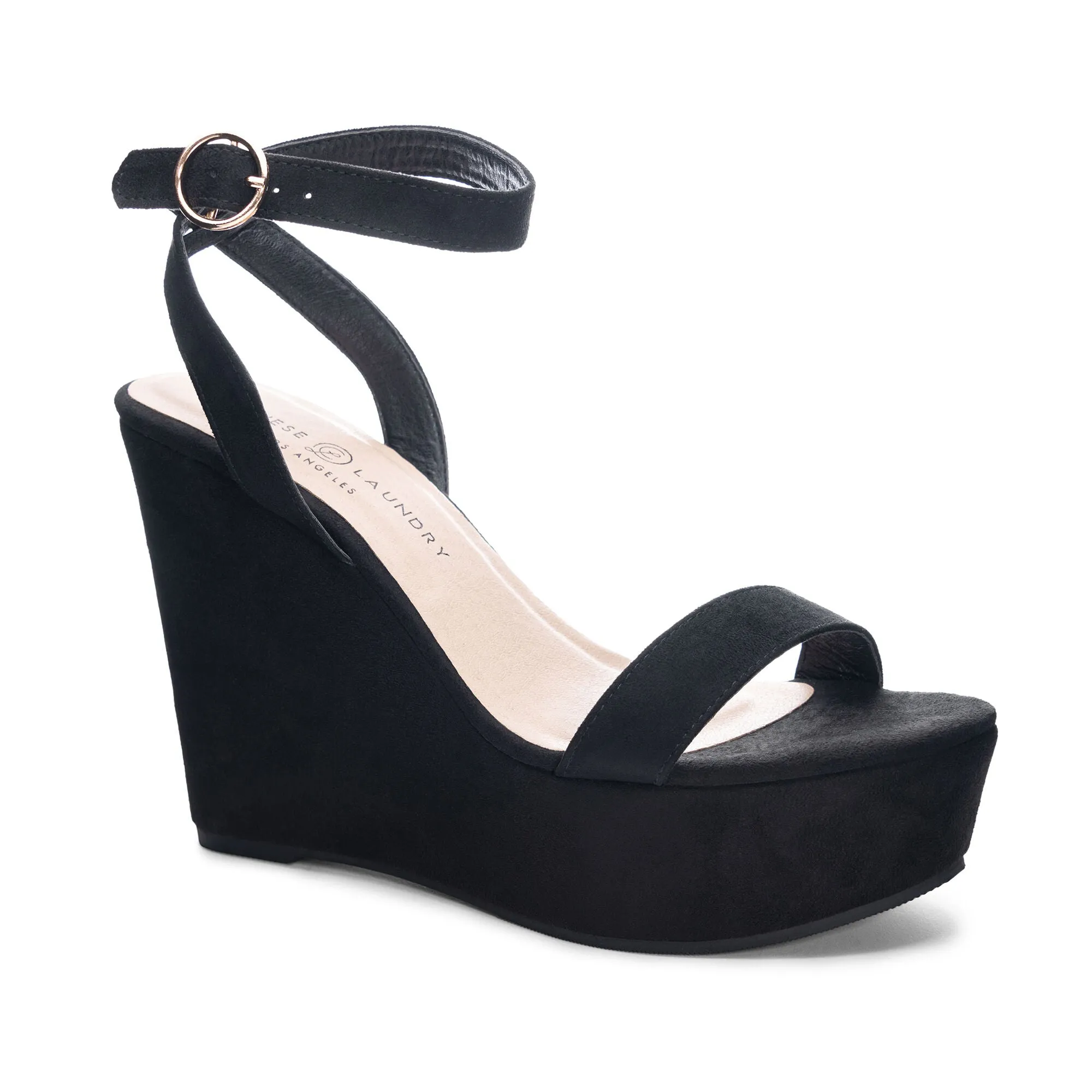 Ellina Ankle Strap Wedge sold by Chinese Laundry