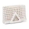 Avalon Woven Fold-Over Clutch sold by Chinese Laundry