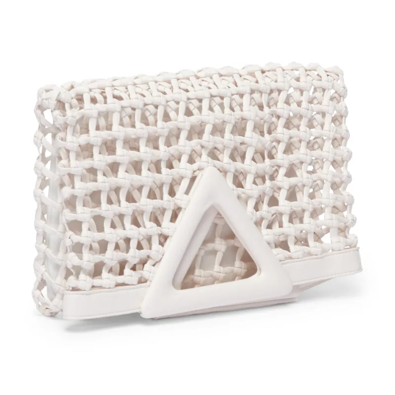 Avalon Woven Fold-Over Clutch sold by Chinese Laundry