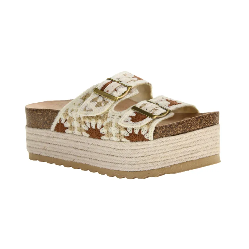 Pretends Crochet Sandal sold by Chinese Laundry