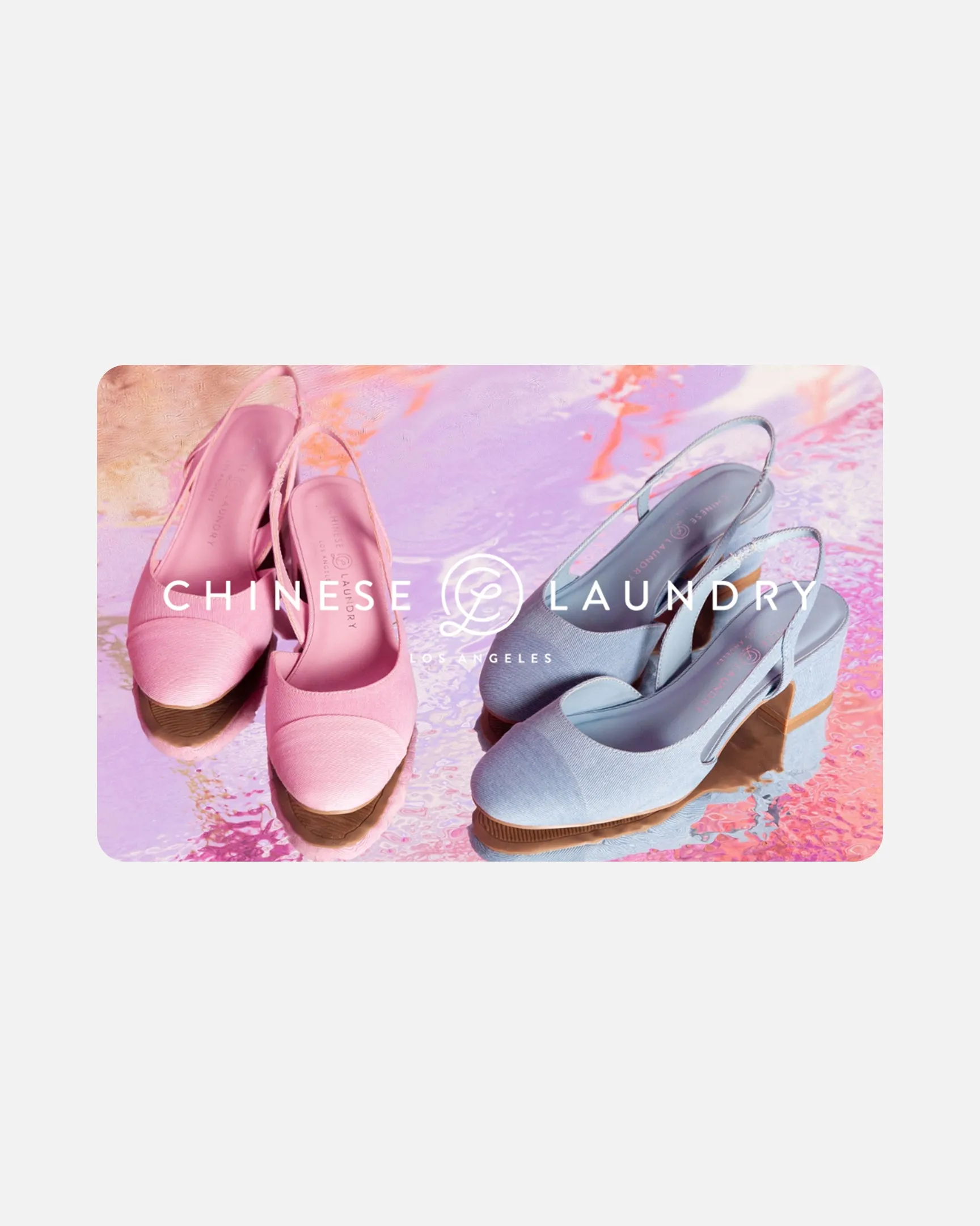 Chinese Laundry Gift Card sold by Chinese Laundry
