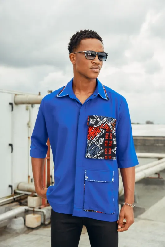 Royal Blue T-Shirt sold by Chocolate