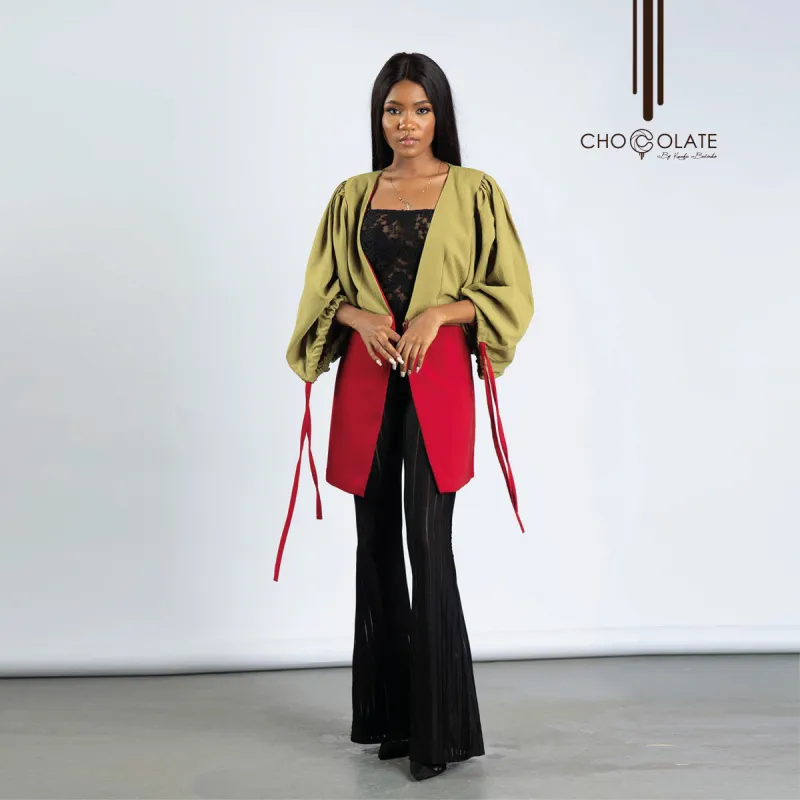 Limed Oak Booty Jacket sold by Chocolate