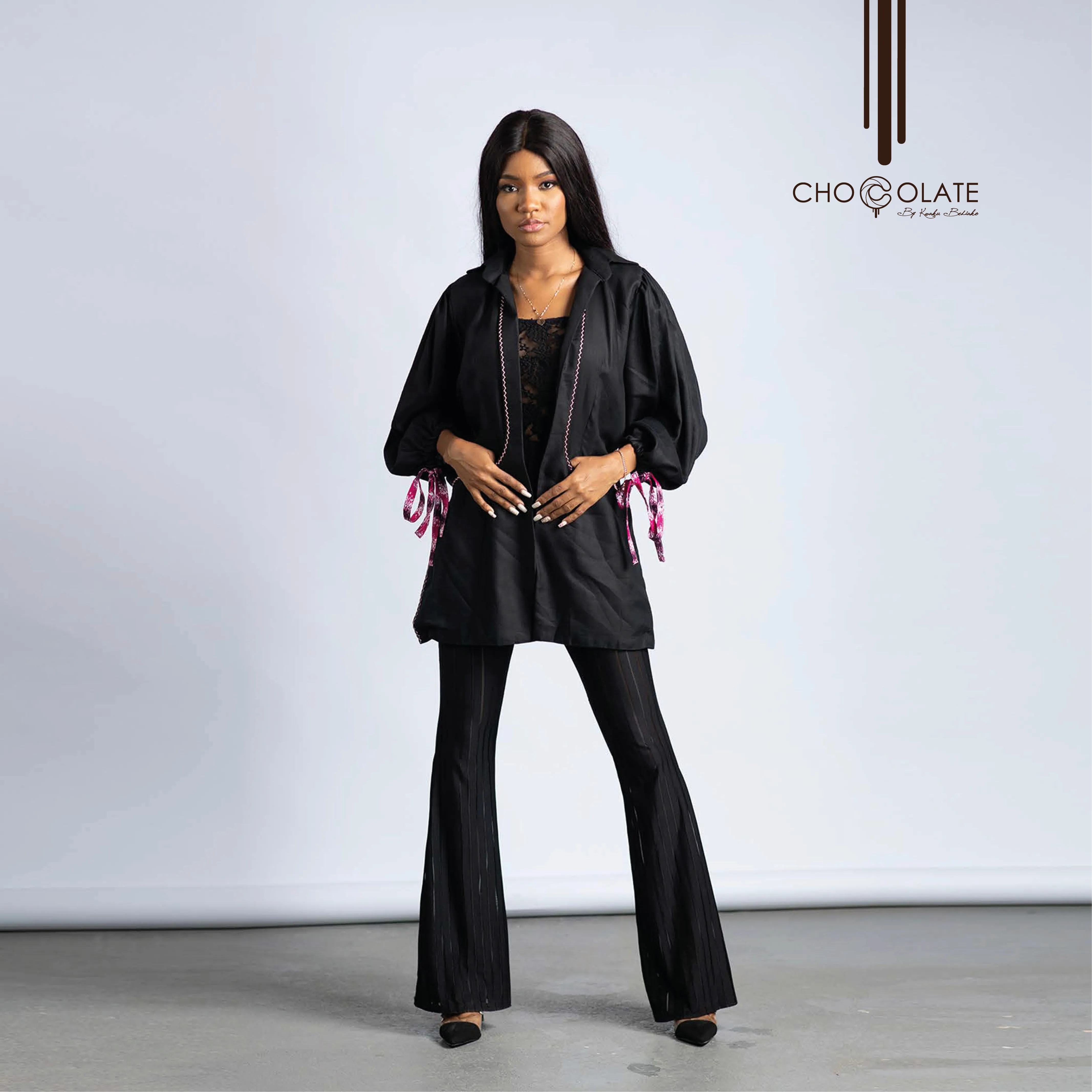 Black Booty Jacket sold by Chocolate product image thumbnail 3