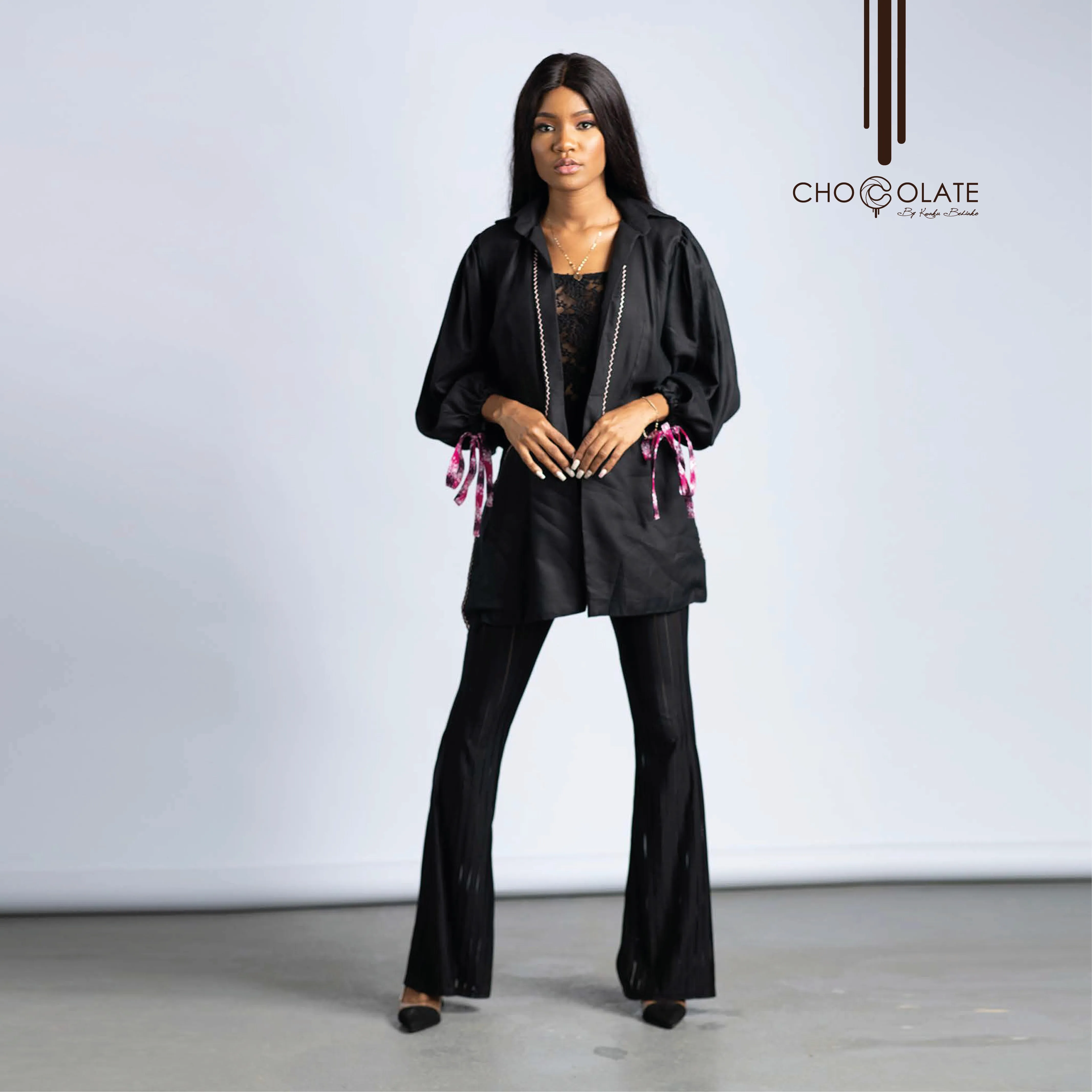 Black Booty Jacket sold by Chocolate product image thumbnail 4