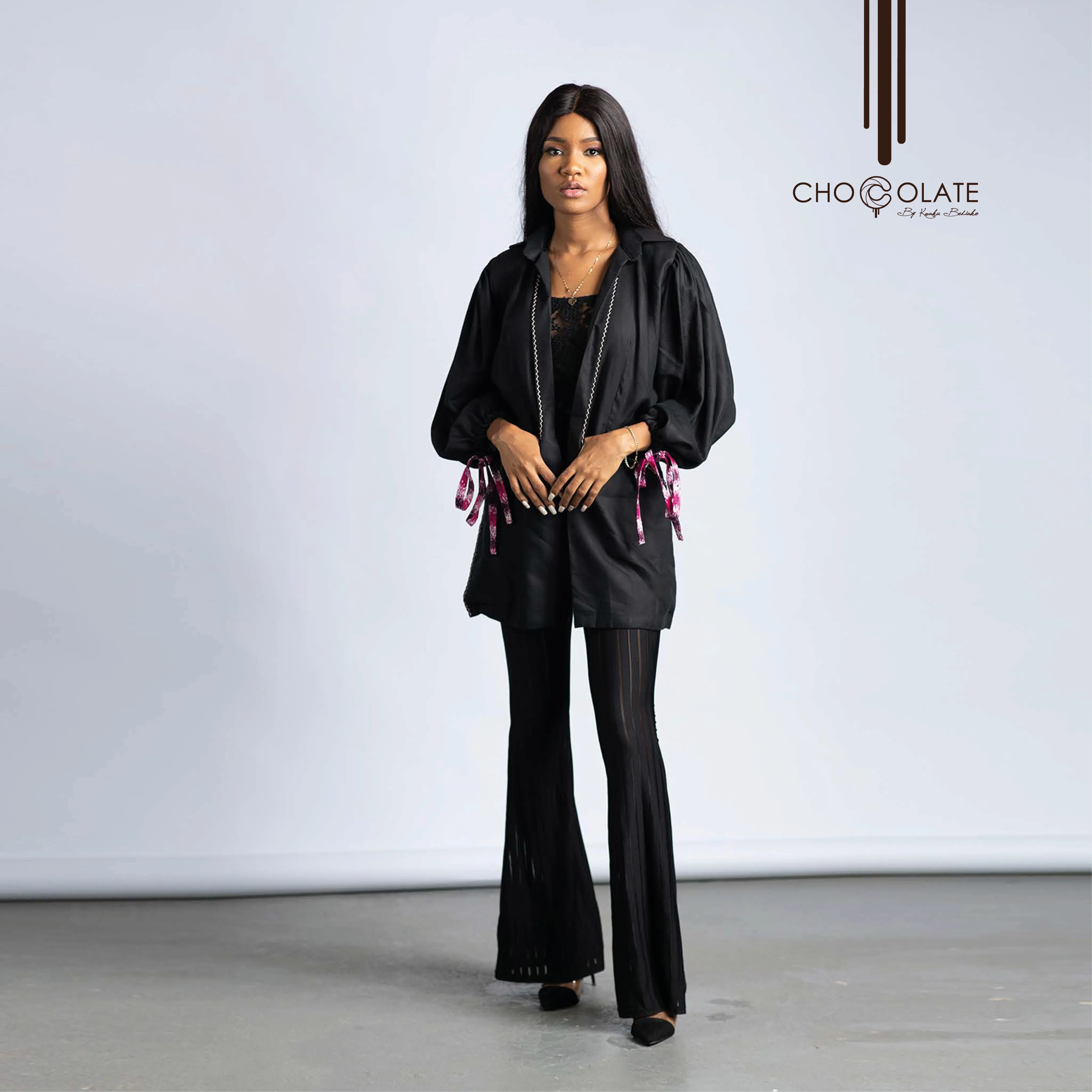Black Booty Jacket sold by Chocolate product image thumbnail 2