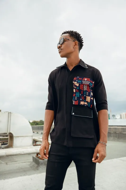 Black T-Shirt sold by Chocolate