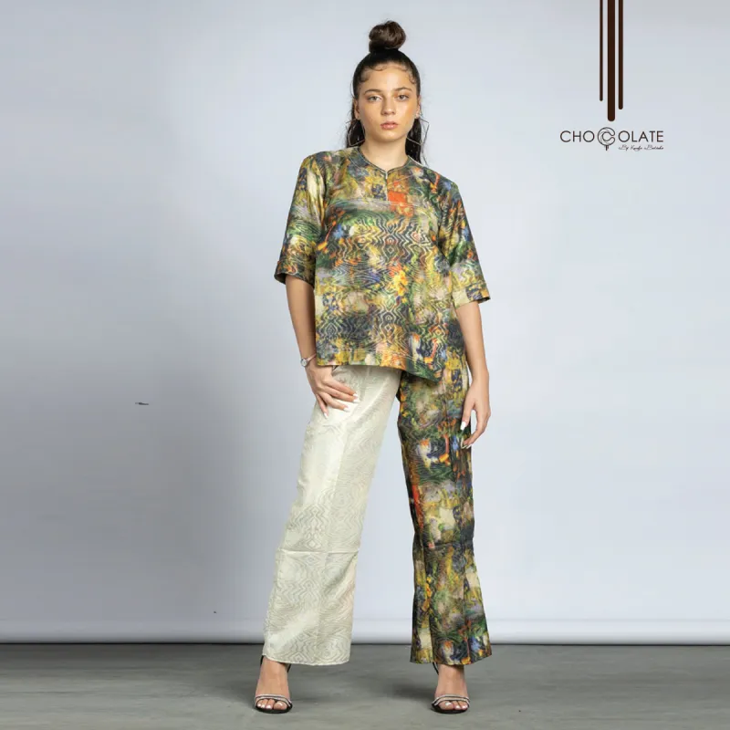 PRE-ORDER Symmetrical Kaftan sold by Chocolate