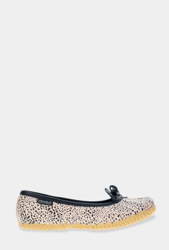 Duck Skimmer Slip on - Cheetah made by chooka