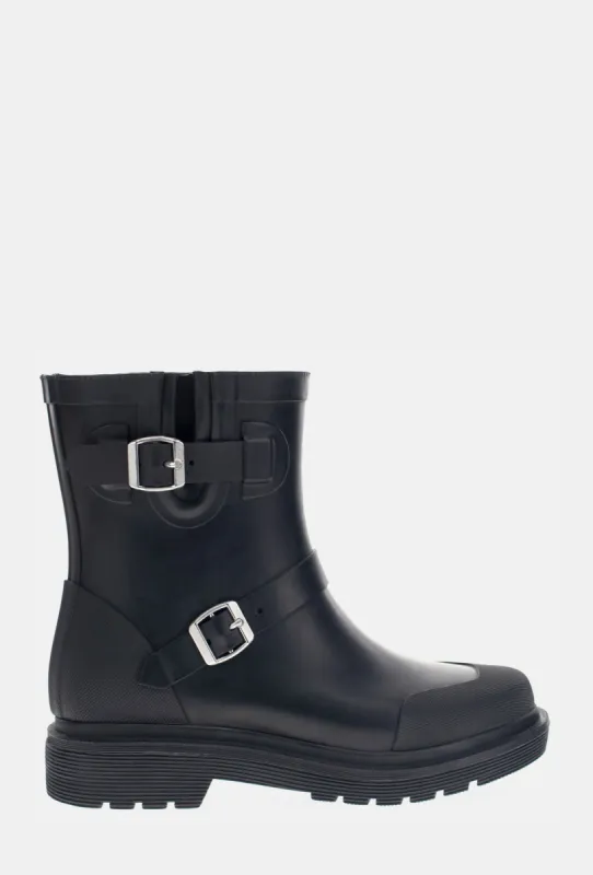 DAMASCUS MOTO MID RAIN BOOT - BLACK sold by chooka